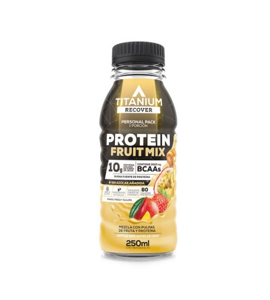 Beneficios de proteína liquida recover sabor durazno