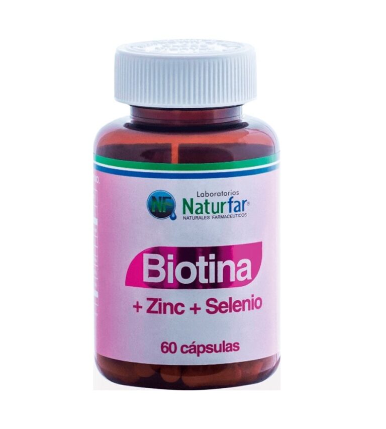 Biotina + zinc x 60 capsulas - Vida al Natural - Tienda Naturista