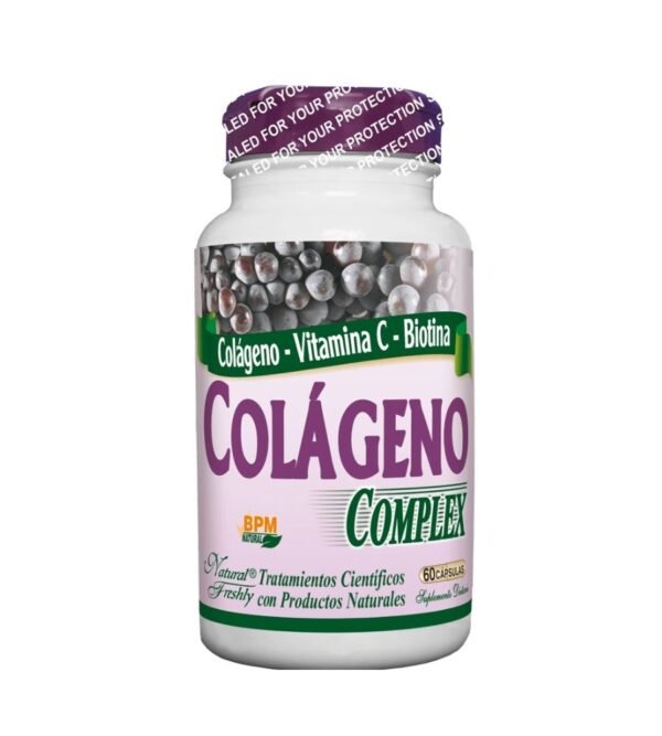 Beneficios del colageno complex x 60 capsulas