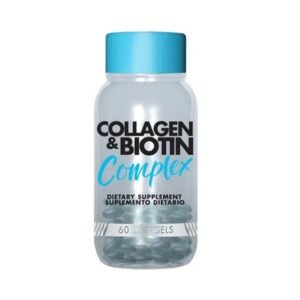 Beneficios del collagen & biotin complex x 60 sofgels